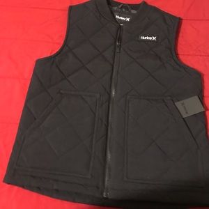 Brand New Mens Hurley Tahoe Thermal Wall Vest 3 Pockets. Size Medium